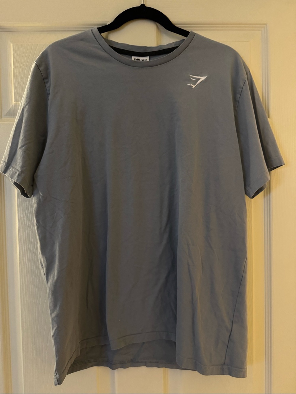 Gymshark Men’s Short Sleeve Crew Tee in Slate Blue